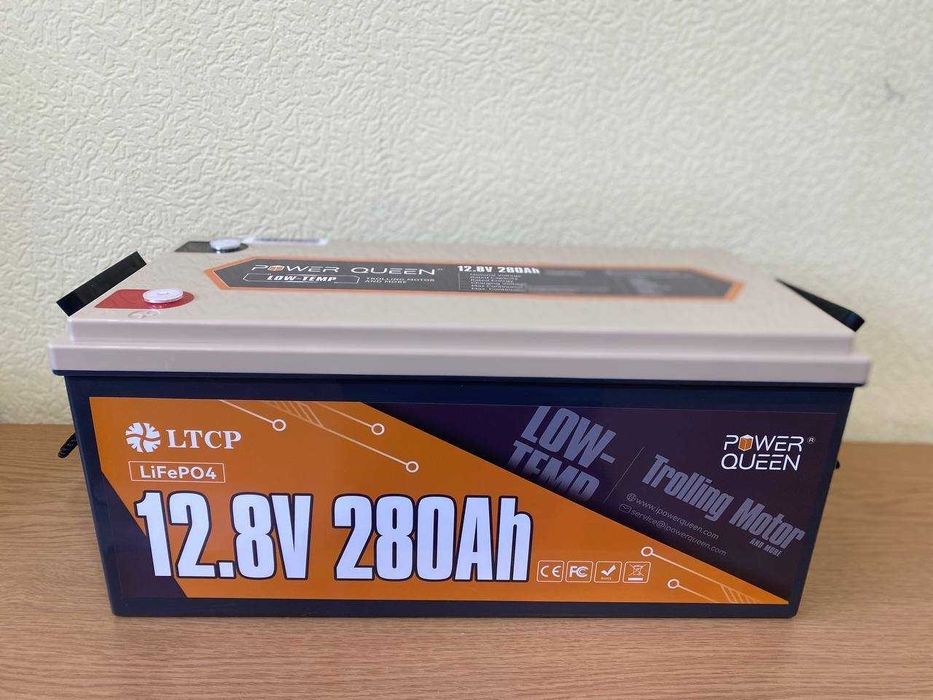 Акумулятор Power Queen 12.8V 280Ah 3584 Wh BMS 200A