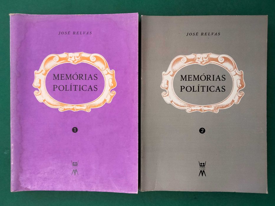 Memórias Políticas - José Relvas (2 Volumes)