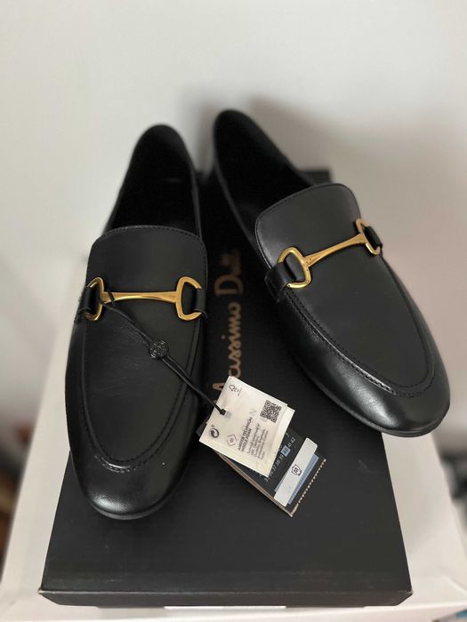 Skórkowe półbuty Massimo Dutti rozmiar 40