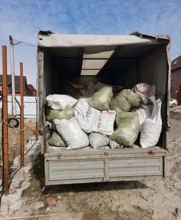 Вивіз сміття Білогородка. ЗІЛ Газель Камаз. Вантажники