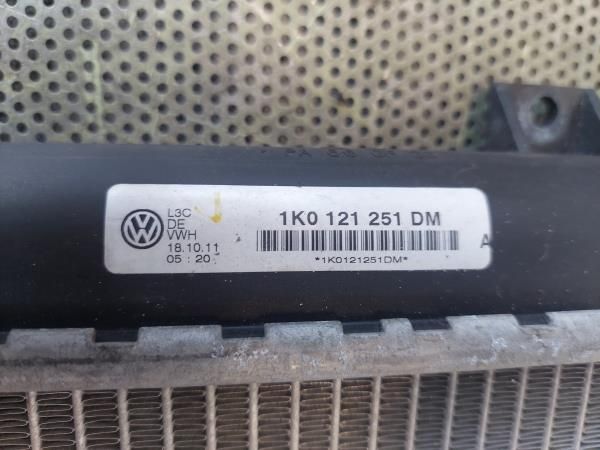 Radiador de água SKODA Fabia II Hatchback (542, 5J)