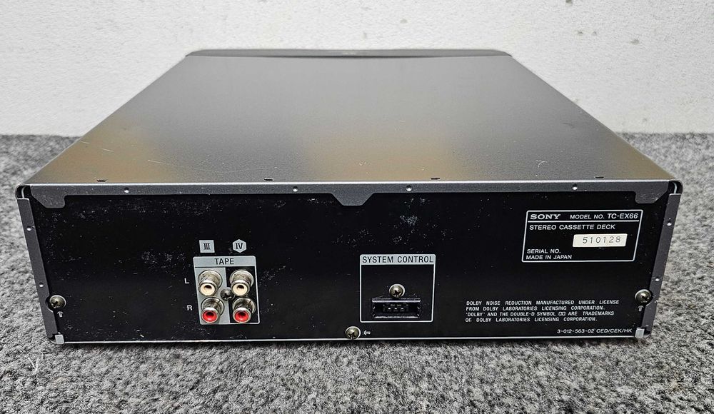 Magnetofon  deck SONY TC-EX66. Wysyłka 15 zł