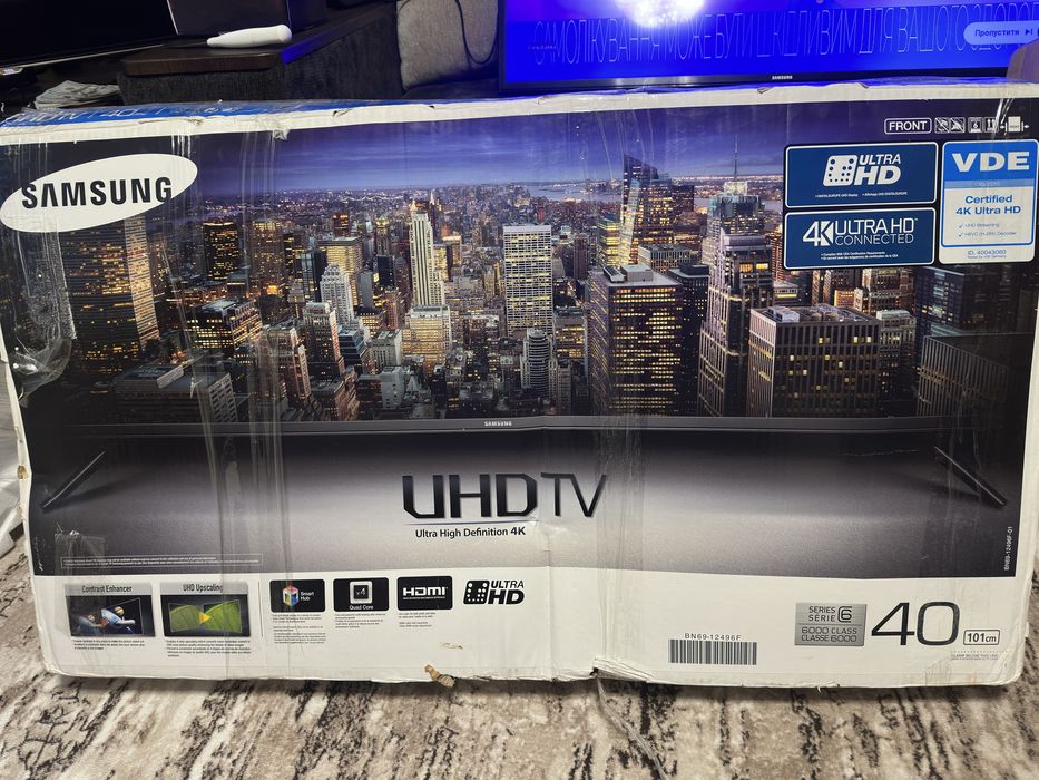 Телевізор Samsung 40 UHD Smart