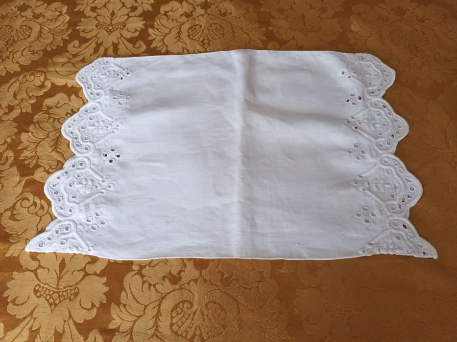 Almofada em linho caseiro - muito antiga