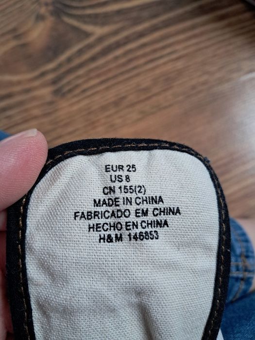 Wysokie trampki HM rozm. 25