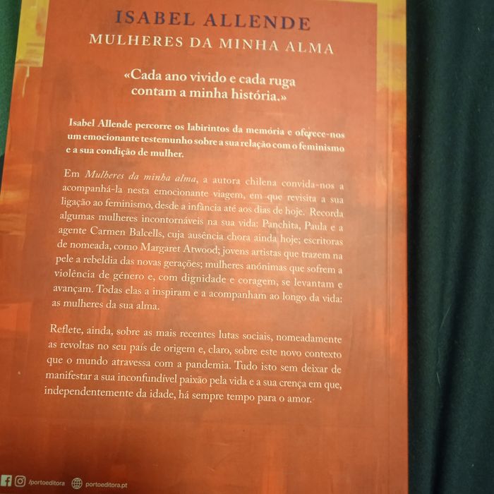 Romance de Isabel Allende, como novo. Envio em correio editorial por c