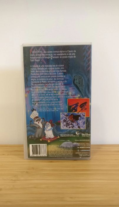 VHS Pocahontas (1996) - Walt Disney Home Video | PT