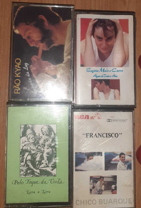 Lote de cassetes.Musica Portuguesa e Brasil