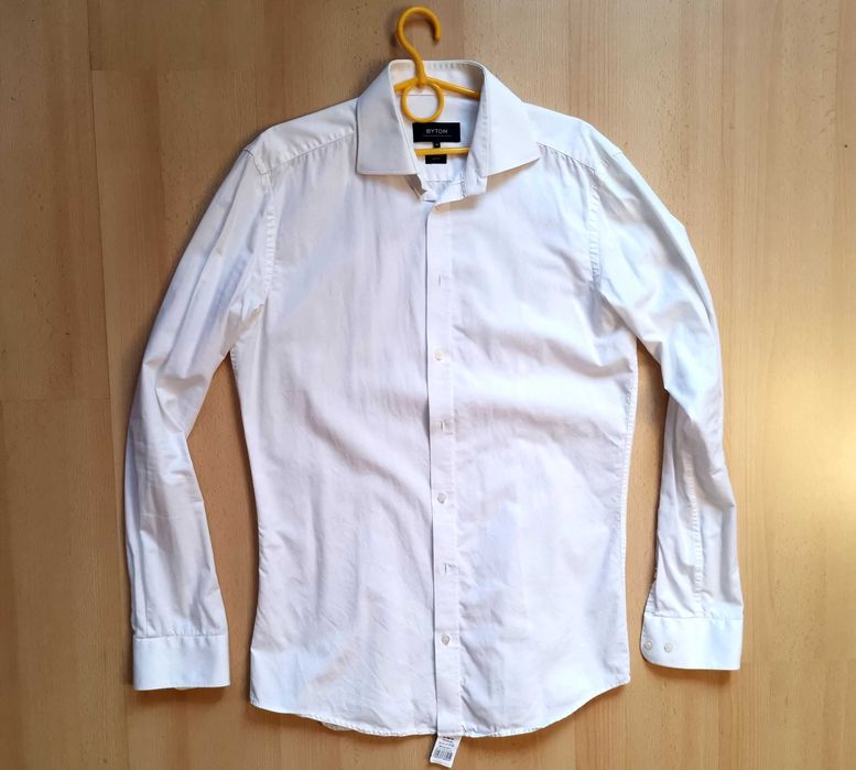 koszula biała Bytom bawełniana SLIM+ Gratis