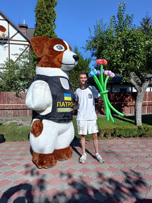 Оренда великого пневмокостюма Пса Патрона!