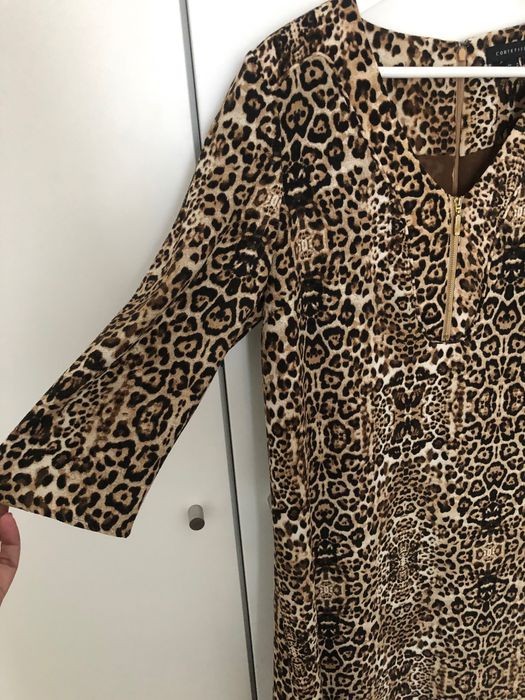 Vestido animal print | M | Cortefiel