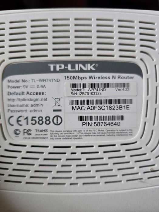 Router TP-link TL-WR741ND