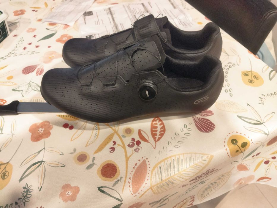 GES Sapatos de estrada XR1 Preto