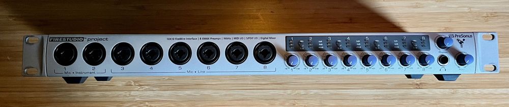 Presonus FIRESTUDIO project - Interfejs audio