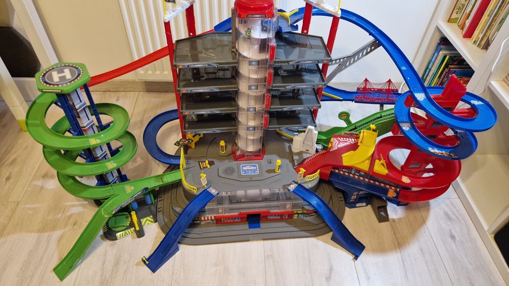 Majorette Super City Garage - ogromny garaż - Super stan! Kompletny!