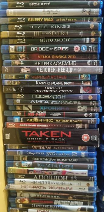 Blu ray фільми,все ліцензія та з перекладом.9