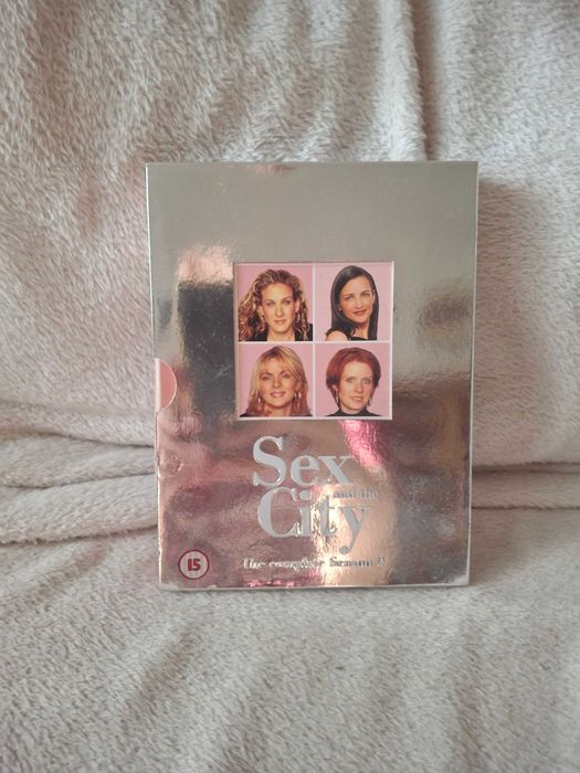 DVD "Sex & The City", 6 temporadas, edições britânicas, legendas em inglês, LX