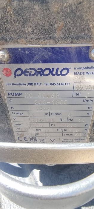 Дренажний насос Pedrollo