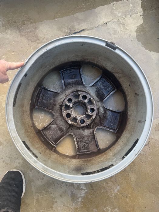 Jantes Land Rover 19" OEM (8Jx19 ET53) — 4 jantes (1 empenada)