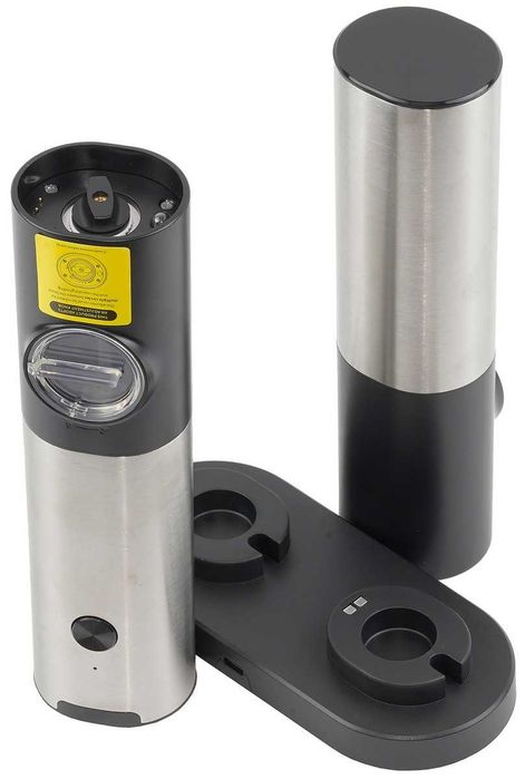 Электромельница-гриндер (набор 2шт.+докстанция) KLT для специй,ins380