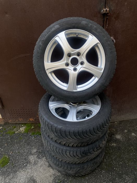 Комплект зимових коліс R16 5x114.3 Renault Megane 3 + датчики TPMS (2023 рік)