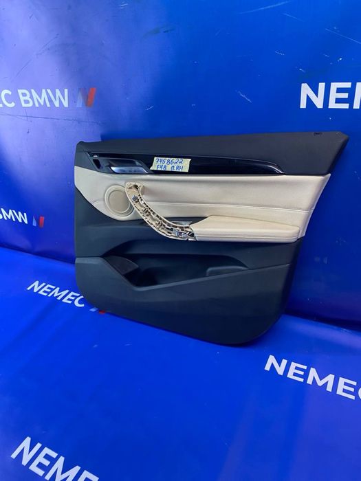 Карта обшивка двері передня ліва/права BEIGE/SCHWARZ BMW X1 F48 розборка