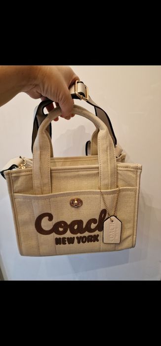 Torebka coach new York Bowa beż