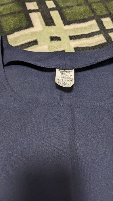 Фартух перекидний синій