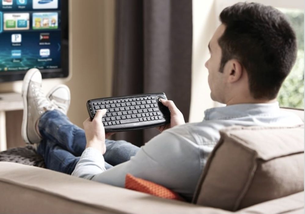 Teclado Wireless Trust Veza 17916 com Trackball (novo)