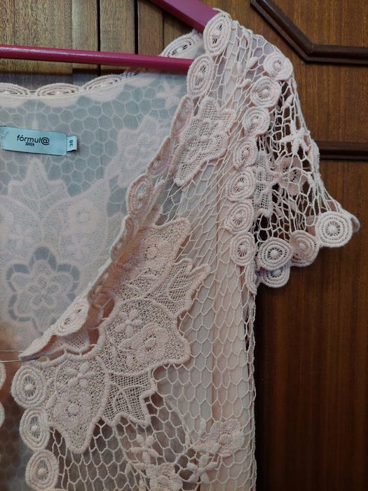 Blusa rendada Fórmula Joven