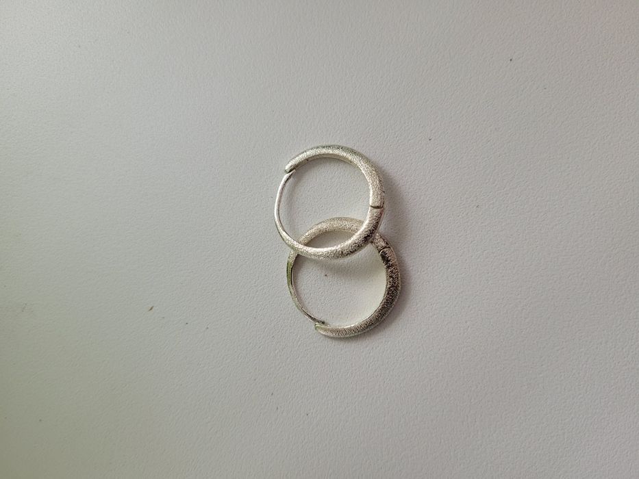 Серьги кольца. Бижутерия.