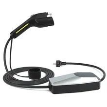 Przenośna ładowarka do aut ev z usa typ 1 type1 wallbox 230V max 16A