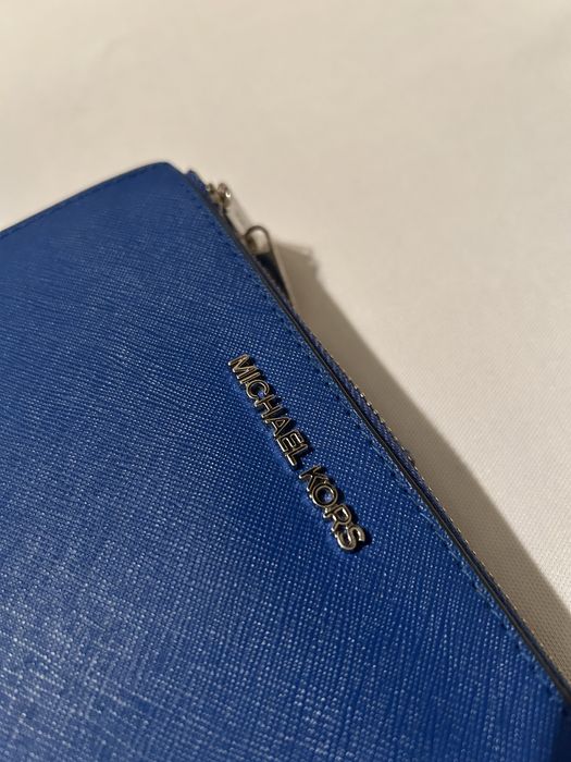 Carteira Michael Kors azul original