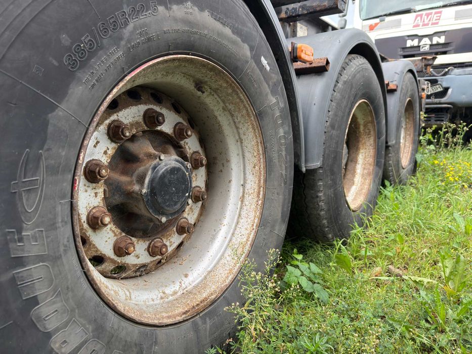 Напівпричіп-контейнеровоз RAVEN SL-403A, 1999 рік, 3 осі