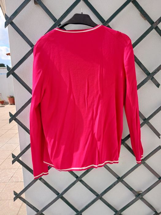 Lindo conjunto casaco e top xl