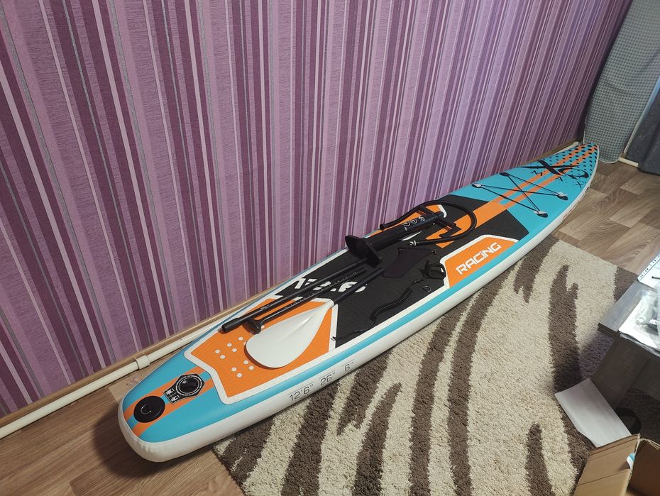 Сапборд сап sup XQ Max (надувна дошка), 381x66x15 см