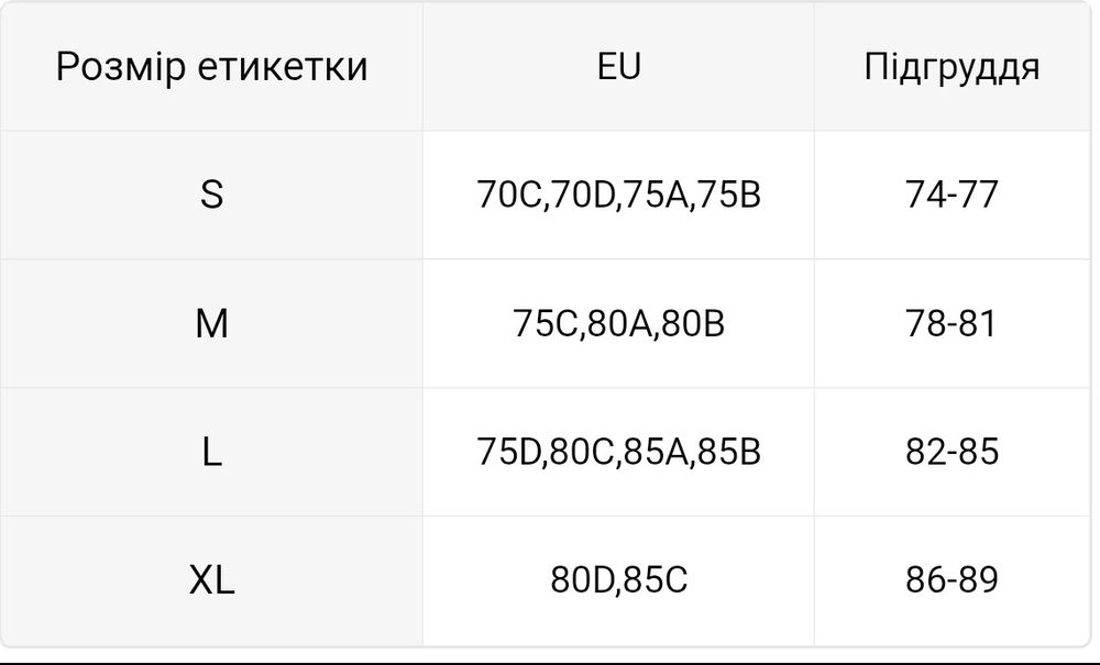 Ліфчик для годування (М)