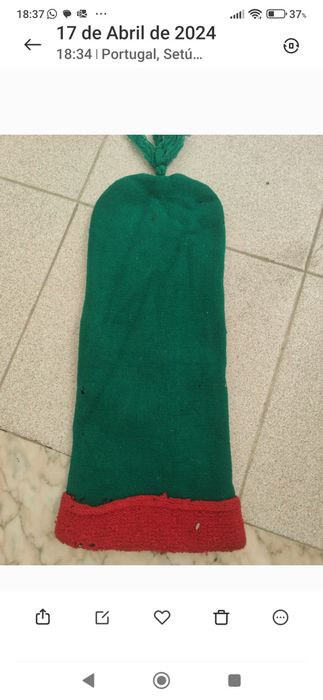 Barrete de Forcado Português