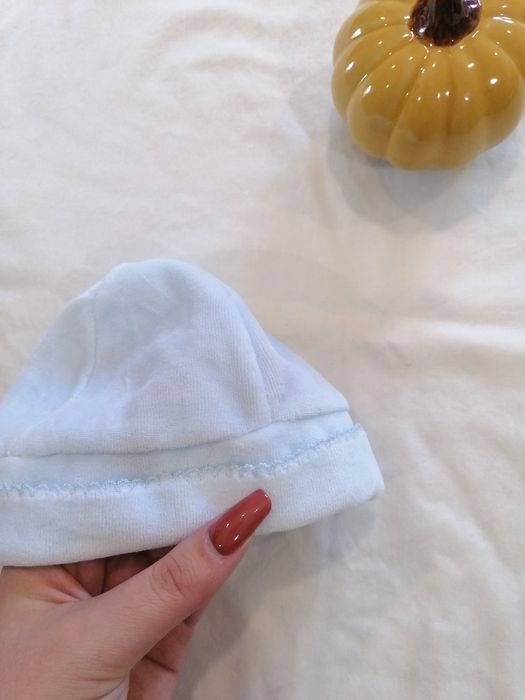 Gorro Azul de Bebé Menino