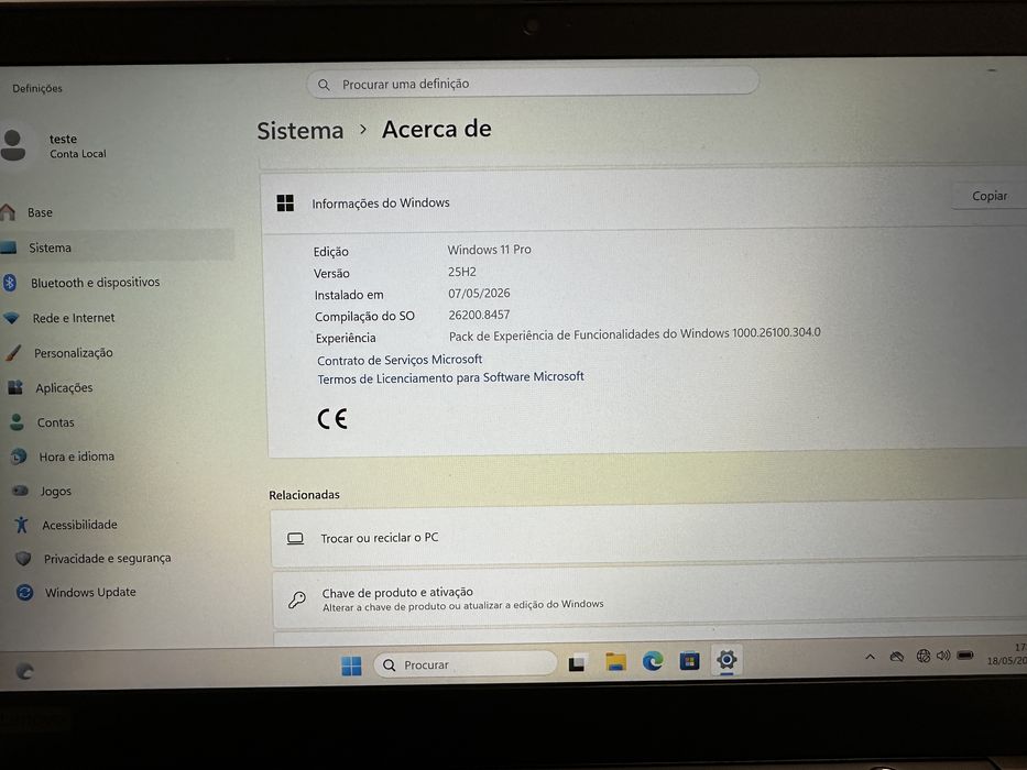 Portatil Lenovo T14S 1Gen