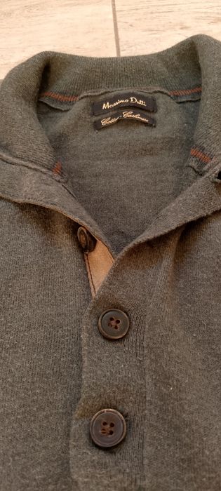 Джемпер светр кофта Massimo Dutti чоловічий розмір L бавовна/кашемір