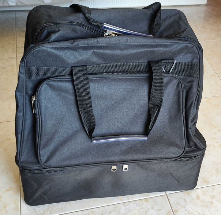 Saco desportivo com compartimento para calçado