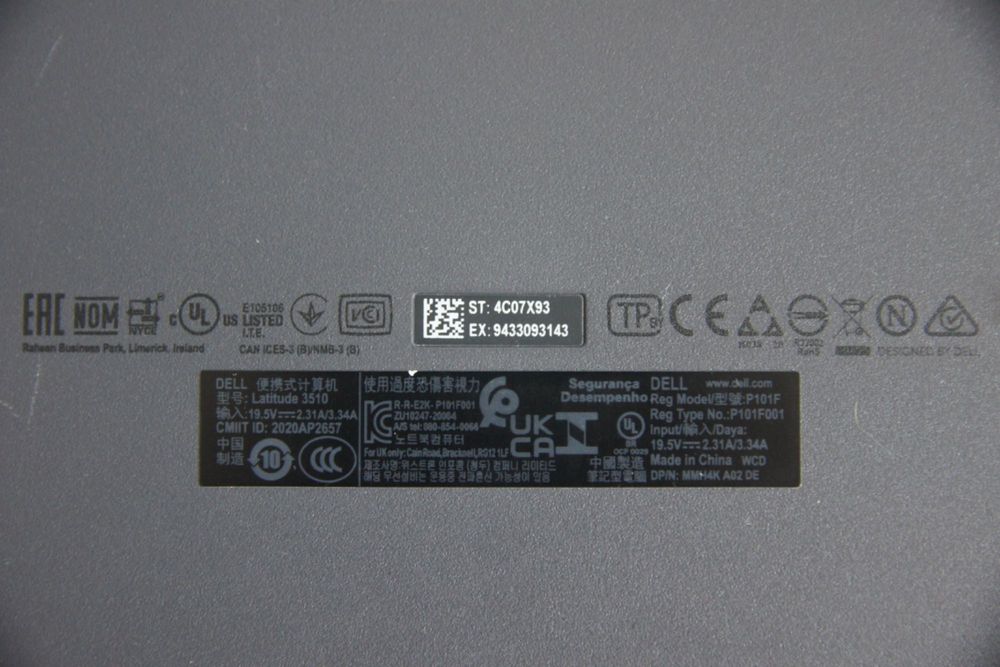 Laptop DELL Latitude 3510 15,6" i5 32GB RAM dysk 256GB