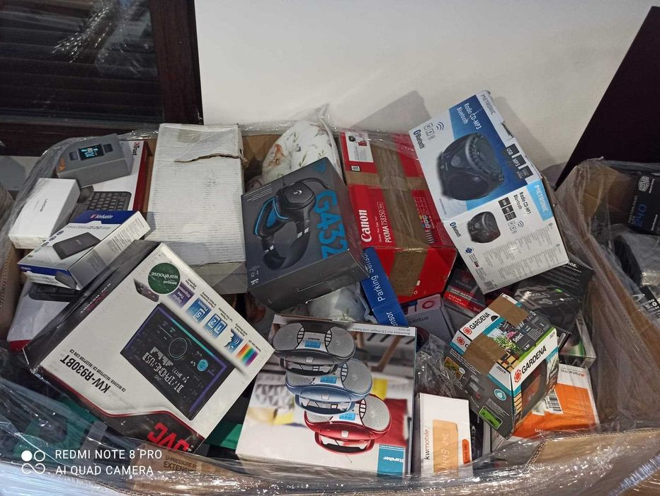 Palety Mix Amazon Markowe Ogród/Elektronika/Agd/Sport/Dom/PC Klasa A