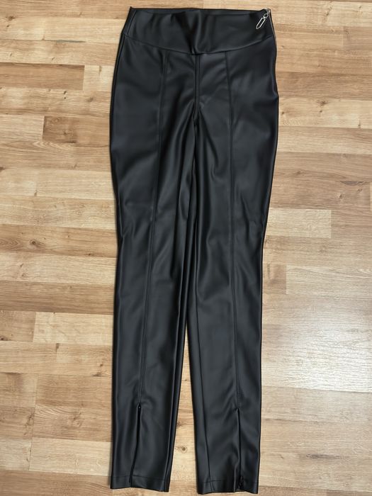 Шкіряні штани завужені M