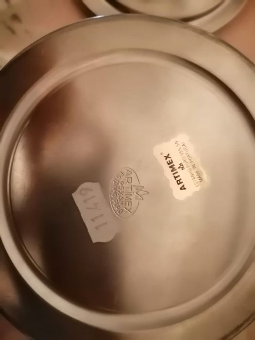 Terrina em estanho de 95%