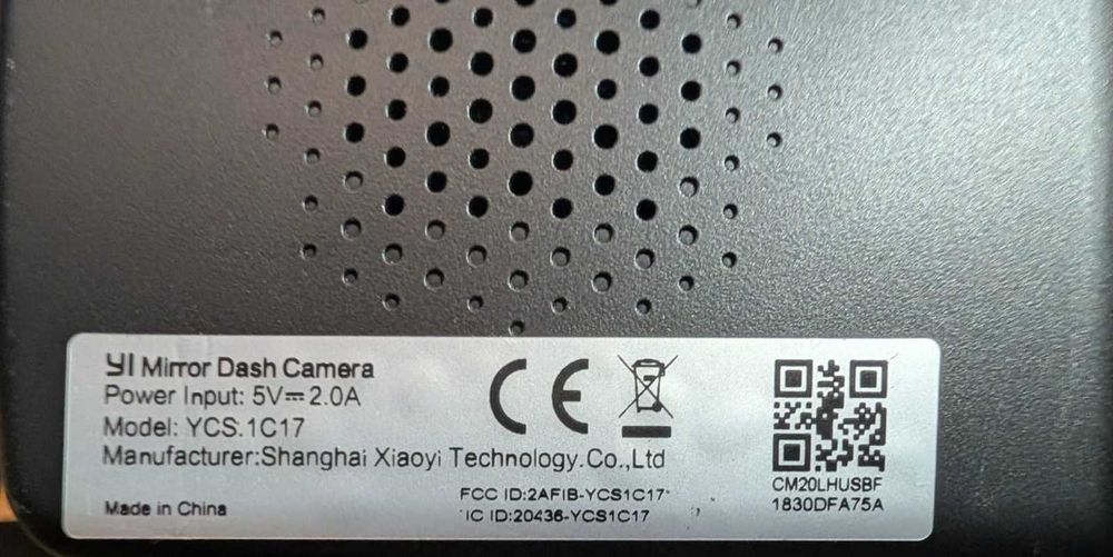 wideorejestrator w lusterku XiaoYi FHD