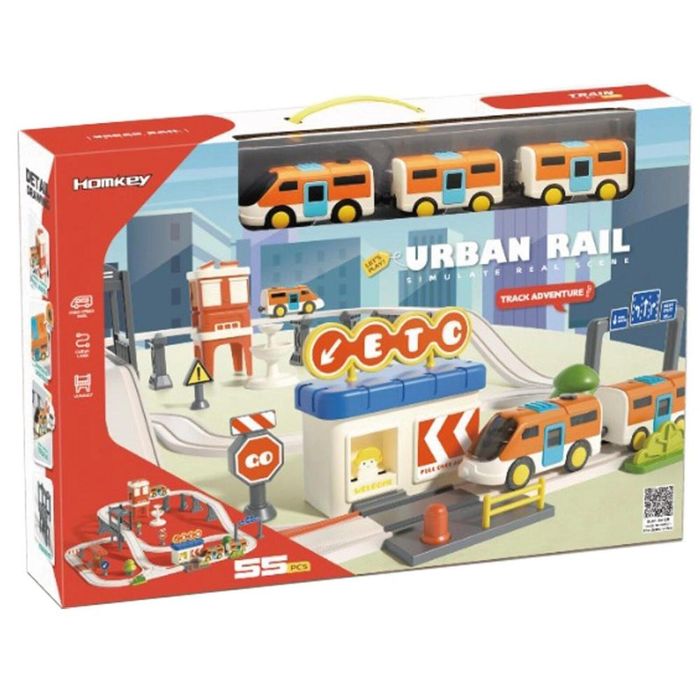 Kolejka miejska 55el pudełko,508x348 mm