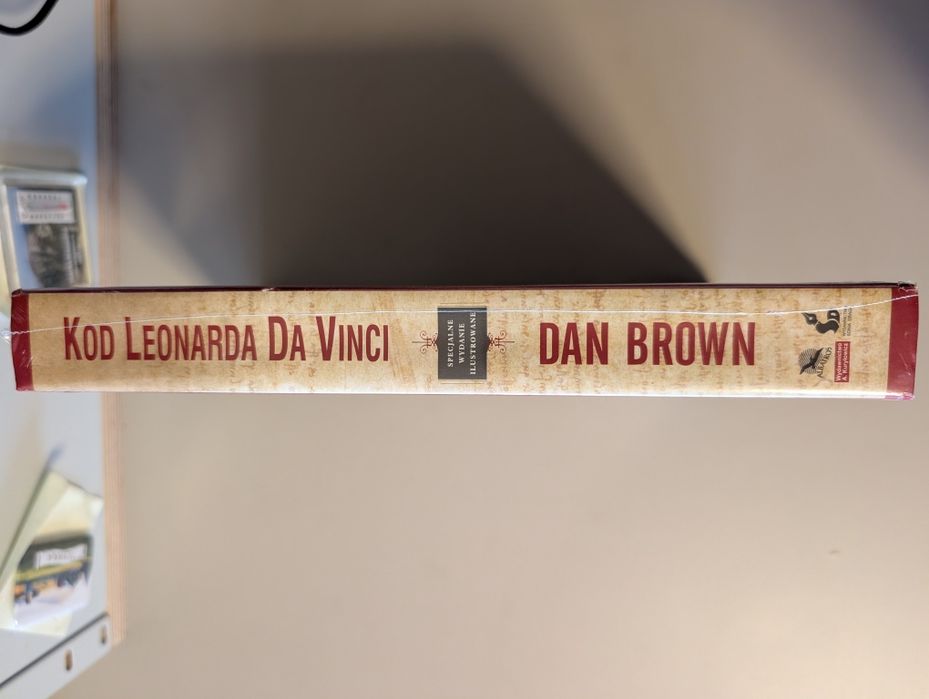 Dan Brown - Kod Leonarda Da Vinci - specjalne wydanie ilustrowane - zafoliowane