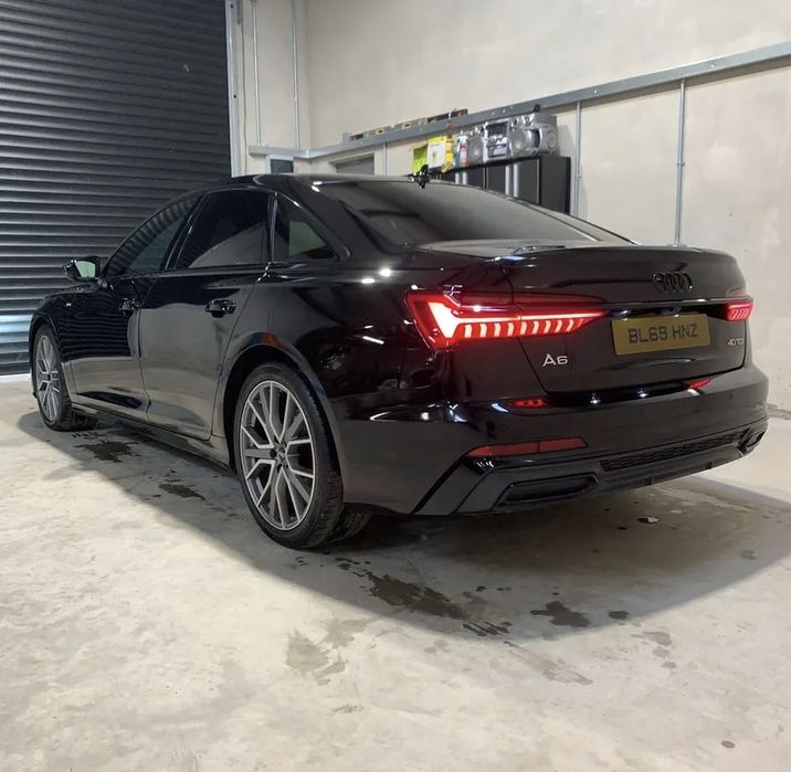 Бампер audi a6c8 s line зад перед взборі